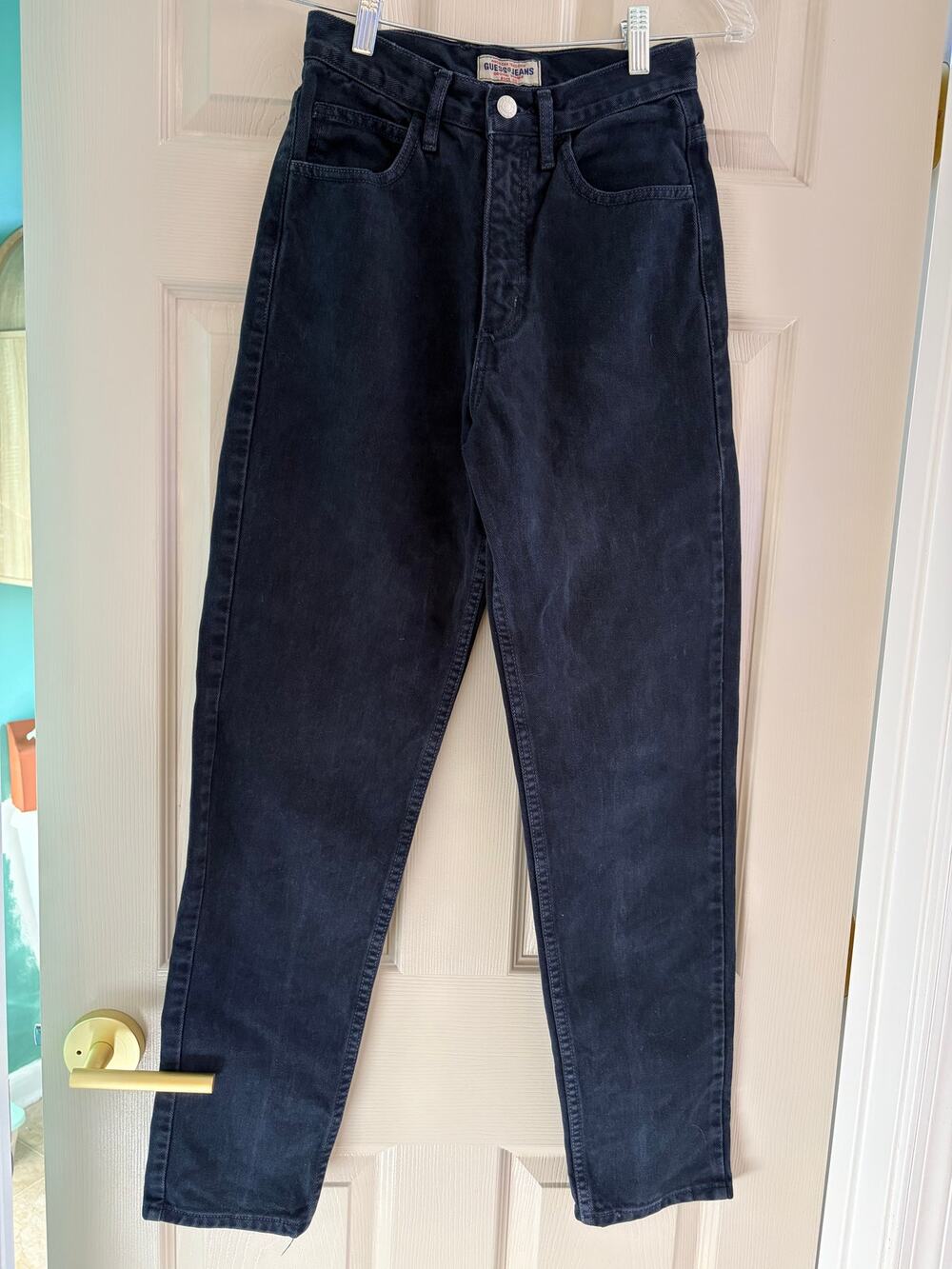 Vintage Guess High Waist Tapered Jeans 27 SS Fits 23